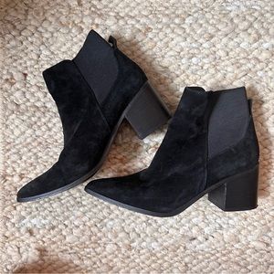 Suede Heeled Boots